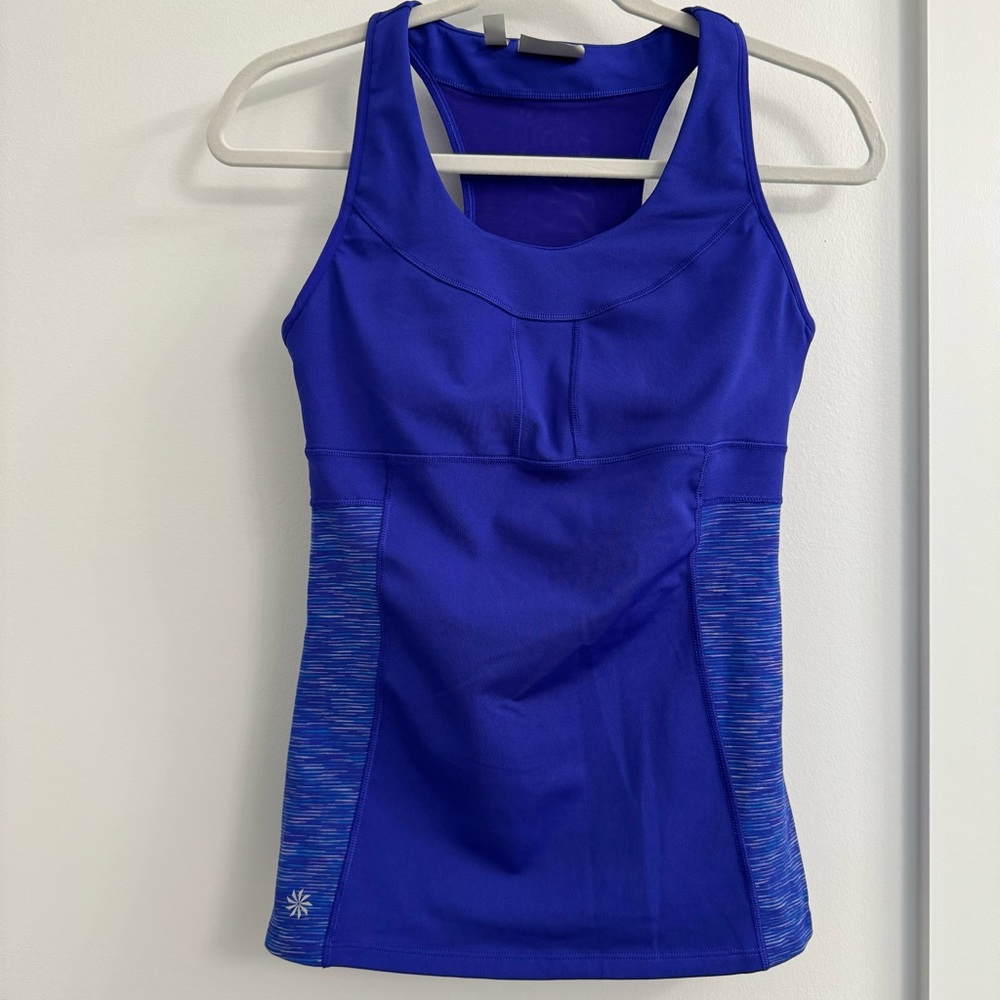 ATHLETA - Purple Razorback Tank with Pockets